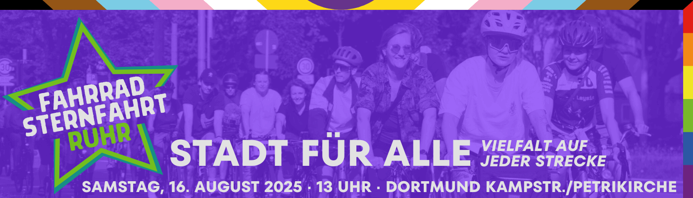 Fahrradsternfahrt.Ruhr